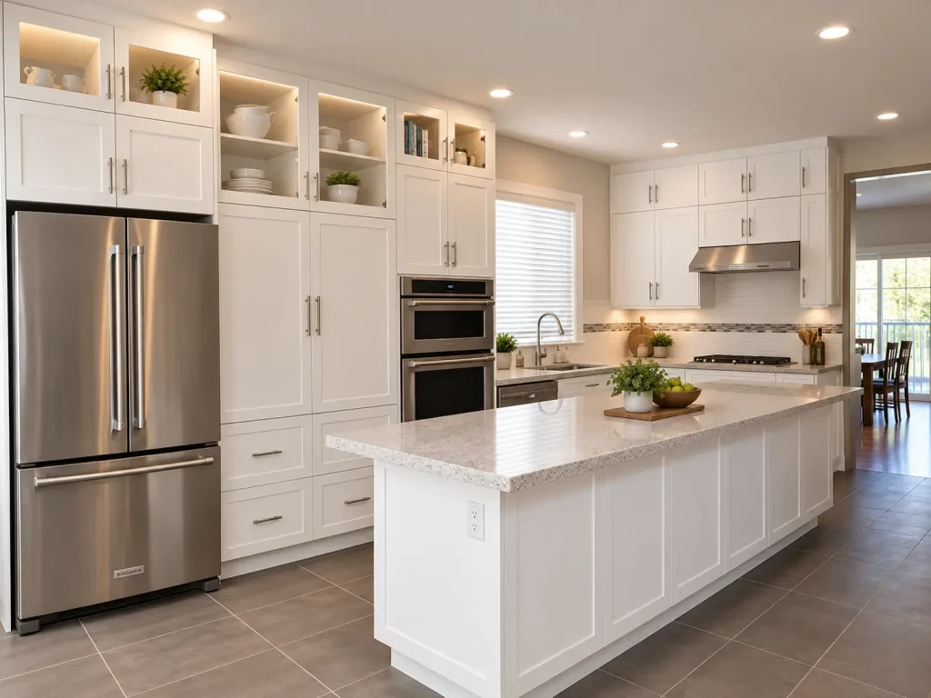 007FM – Functional Kitchen with Custom Cabinetry In Coquitlam