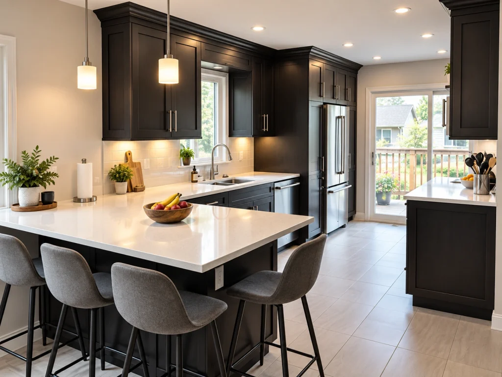 006SM – Opening the Space for a Modern Kitchen Designed for Living and Entertaining